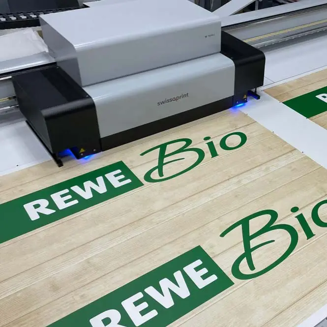 Nachhaltige Papier-Wabenplatte mit Plattendruck Digital Branding